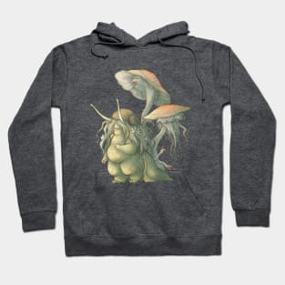 Snail and Mushroom Changelings Hoodie